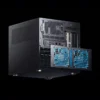 Gabinete Nas/Storage - Jonsbo N6 - Micro Atx/Itx 9 Baias - Usb-C - Preto