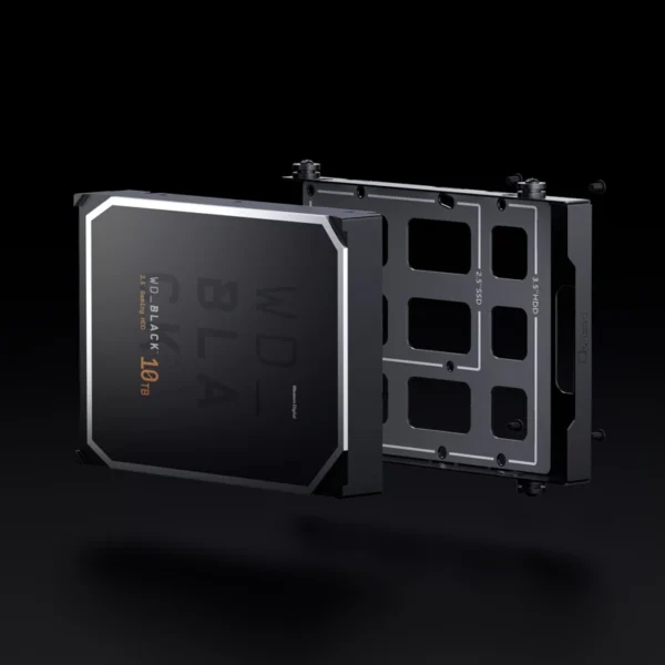 Gabinete Nas/Storage - Jonsbo N6 - Micro Atx/Itx 9 Baias - Usb-C - Preto