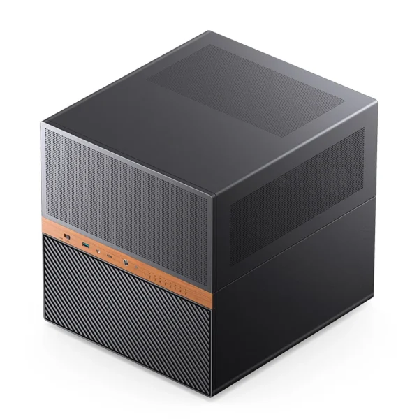 Gabinete Nas/Storage - Jonsbo N6 - Micro Atx/Itx 9 Baias - Usb-C - Preto