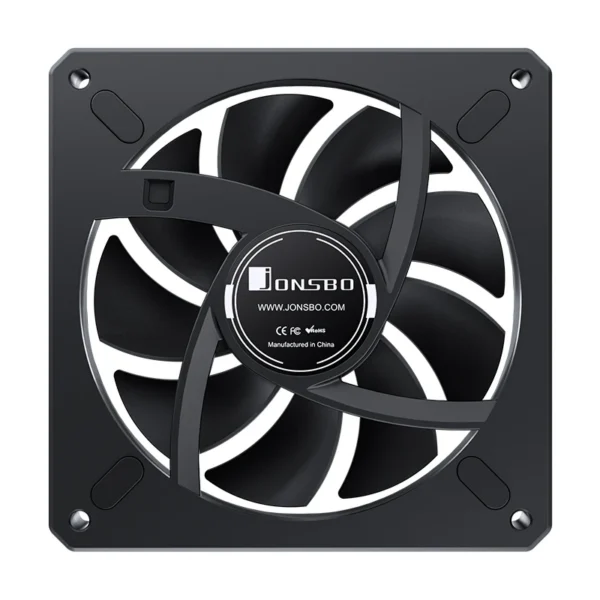 Fan Cooler Jonsbo Xa-120B Argb Premium 120 X 28 Mm  Pwm Preta