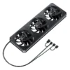 Fan 3 Em 1 Premium Jonsbo Xa-360B Argb 360 Mm Pwm Preto