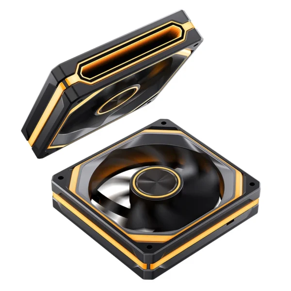 Fan Cooler Jonsbo Xa-120B Argb Premium 120 X 28 Mm  Pwm Preta