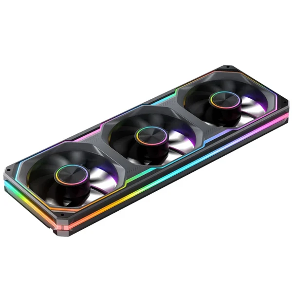 Fan 3 Em 1 Premium Jonsbo Xa-360Br Argb Reverso 360 Mm Pwm Preto