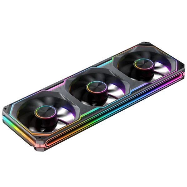 Fan 3 Em 1 Premium Jonsbo Xa-360Br Argb Reverso 360 Mm Pwm Preto