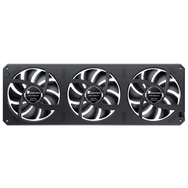 Fan 3 Em 1 Premium Jonsbo Xa-360Br Argb Reverso 360 Mm Pwm Preto