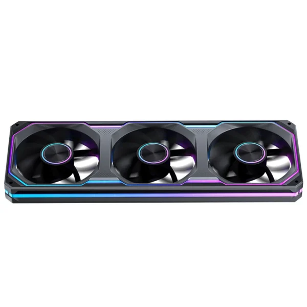 Fan 3 Em 1 Premium Jonsbo Xa-360Br Argb Reverso 360 Mm Pwm Preto