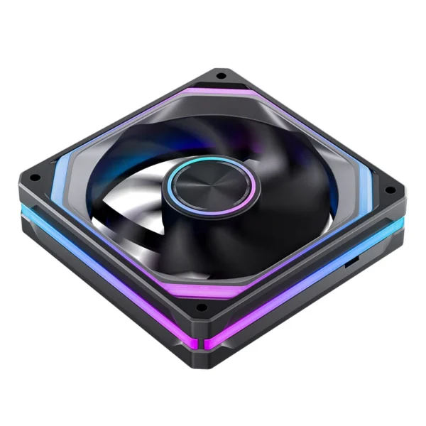 Fan Cooler Jonsbo Xa-120B Argb Premium 120 X 28 Mm  Pwm Preta