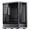 Gabinete Gamer Jonsbo D401 Mid Tower Preto - Visão Panorâmica 270°, Suporte Para Placas Back-Connect E Dual 360Mm - Preto