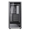 Gabinete Gamer Jonsbo D401 Mid Tower Preto - Visão Panorâmica 270°, Suporte Para Placas Back-Connect E Dual 360Mm - Preto
