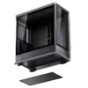 Gabinete Gamer Jonsbo D401 Mid Tower Preto - Visão Panorâmica 270°, Suporte Para Placas Back-Connect E Dual 360Mm - Preto