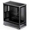 Gabinete Gamer Jonsbo D401 Mid Tower Preto - Visão Panorâmica 270°, Suporte Para Placas Back-Connect E Dual 360Mm - Preto