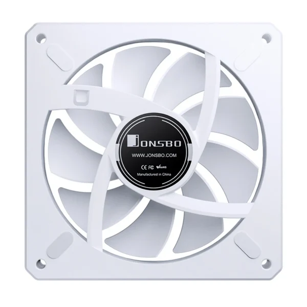 Fan Cooler Jonsbo Xa-120W Argb Premium 120 X 28 Mm Pwm Branco
