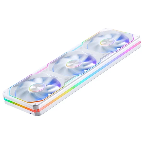 Fan 3 Em 1 Premium Jonsbo Xa-360Wr Argb Reverso 360 Mm Pwm Branco
