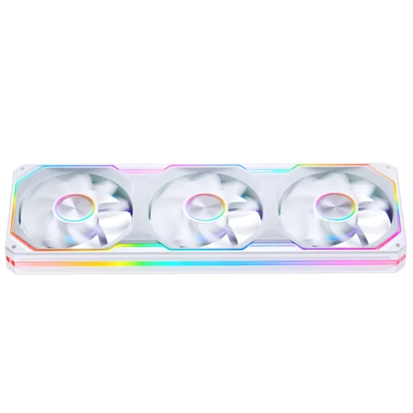 Fan 3 Em 1 Premium Jonsbo Xa-360Wr Argb Reverso 360 Mm Pwm Branco