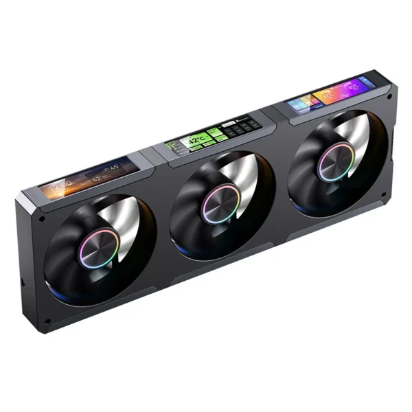 Water Cooler Jonsbo Tf3-360Scb Argb 360Mm Com 4 Telas Ips Preto