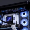 Fan 3 Em 1 Premium Jonsbo Zc-360B Argb 360 Mm Com 3 Telas Lcd Preto
