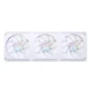 Fan 3 Em 1 Premium Jonsbo Zc-360W Argb 360 Mm Com 3 Telas Lcd Branco