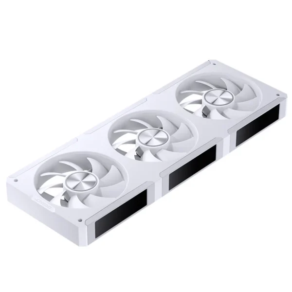 Fan 3 Em 1 Premium Jonsbo Zc-360W Argb 360 Mm Com 3 Telas Lcd Branco