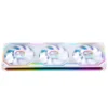 Fan 3 Em 1 Premium Jonsbo Xa-360W Argb 360 Mm Pwm Branco