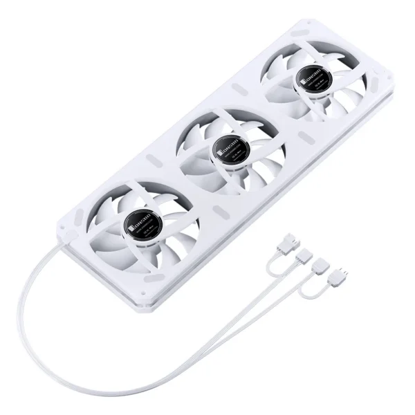 Fan 3 Em 1 Premium Jonsbo Xa-360Wr Argb Reverso 360 Mm Pwm Branco