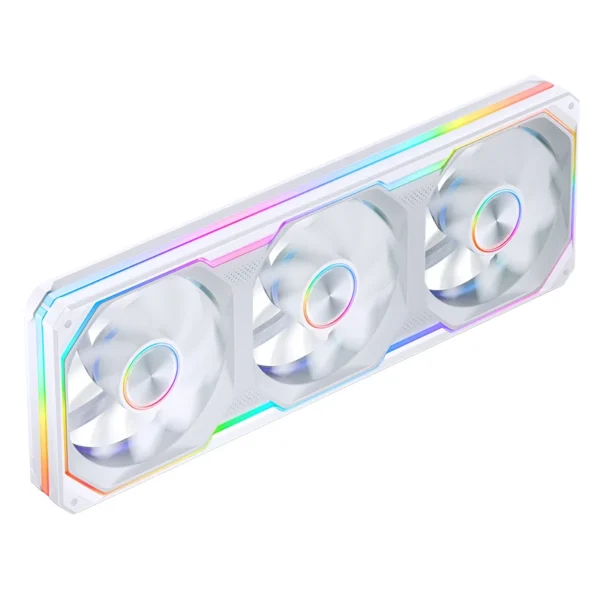Fan 3 Em 1 Premium Jonsbo Xa-360Wr Argb Reverso 360 Mm Pwm Branco