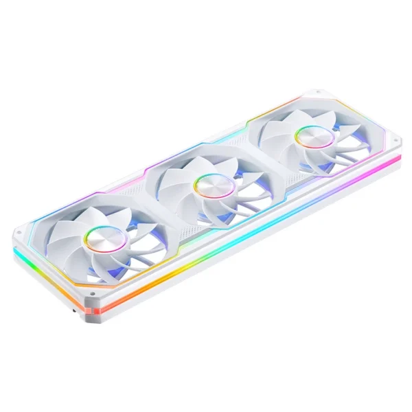 Fan 3 Em 1 Premium Jonsbo Xa-360Wr Argb Reverso 360 Mm Pwm Branco