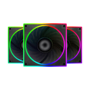 Cooler Fan Ring Controlavel S-Led Series Bfr-22Rgb Led Rgb 120Mm Bluecase Bulk