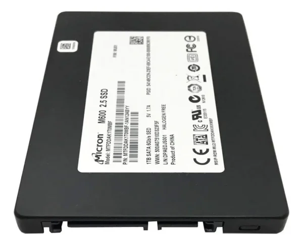 Ssd Micron M600 1Tb 2.5 Sata 3 Mlc Para Servidor
