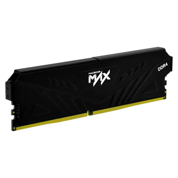 Memória Ram Macrovip Max Ddr4 16Gb 3200Mhz Cl16 Udimm Preta