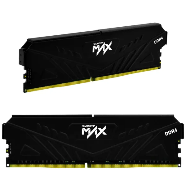 Memória Ram Macrovip Max Ddr4 16Gb 3200Mhz Cl16 Udimm Preta