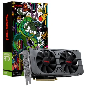 Placa De Video - Rtx 2060 Gddr6 6Gb 192 Dual Fan - Full Size- Graffiti Series - Pa2060rtx6gdf