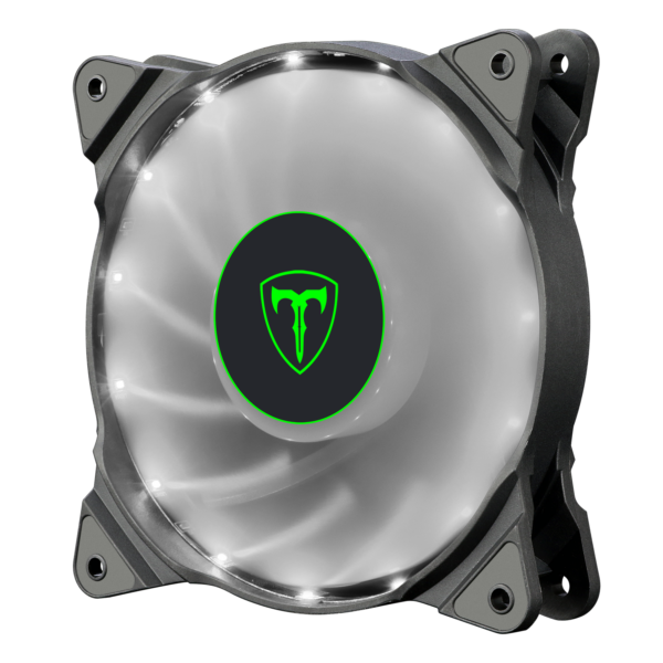 Fan Cooler 120Mm T-Dagger Led Branco Tgf300w