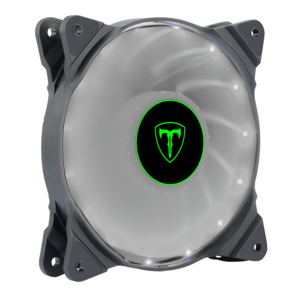 Fan Cooler 120Mm T-Dagger Led Branco Tgf300w