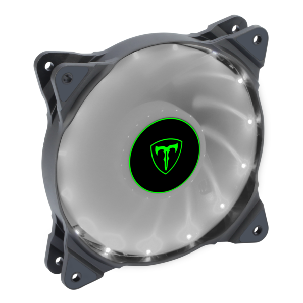 Fan Cooler 120Mm T-Dagger Led Branco Tgf300w