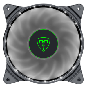 Fan Cooler 120Mm T-Dagger Led Branco Tgf300w
