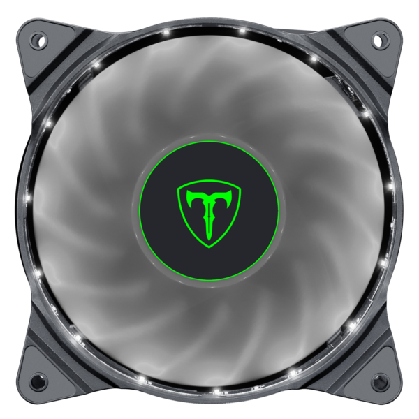 Fan Cooler 120Mm T-Dagger Led Branco Tgf300w