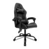 Cadeira Gamer Tgt Heron Preta Espuma Moldada Reclinável Tgt-Hr-Bl01
