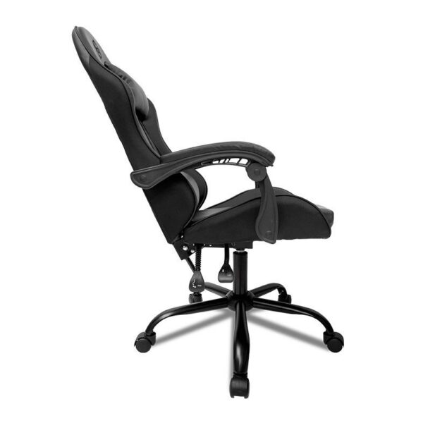 Cadeira Gamer Tgt Heron Preta Espuma Moldada Reclinável Tgt-Hr-Bl01