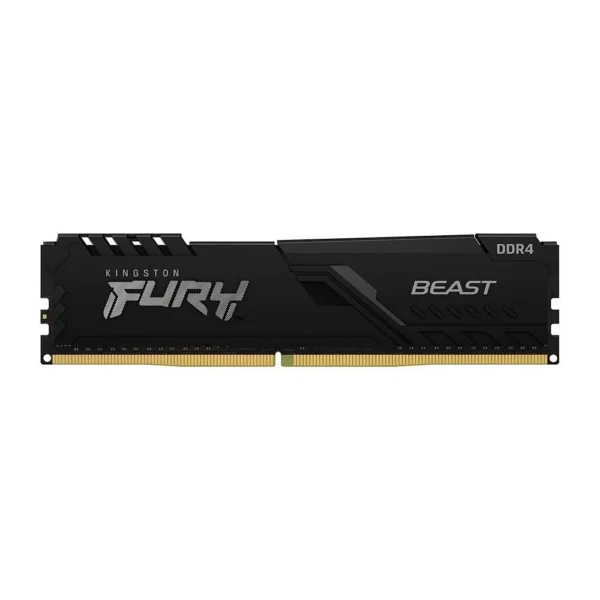 Memoria Ram Kingston Fury Beast Ddr4 16Gb 3600Mhz - Preto (Kf436c18bb/16) - S/E