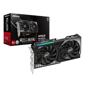 Placa De Vídeo Asrock Radeon Rx 9060 Xt Challenger Oc 16Gb Gddr6 128-Bit