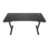 Mesa Gamer Tgt Barrier 140Cm Preto Estrutura De Metal Tgt-Brr-Bk01