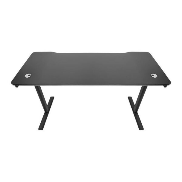 Mesa Gamer Tgt Barrier 140Cm Preto Estrutura De Metal Tgt-Brr-Bk01