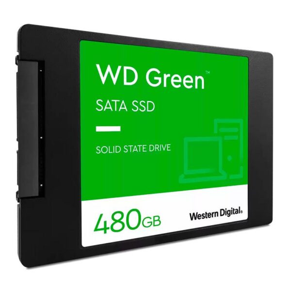 Ssd 480Gb Western Green Sata 3 2.5  - Wds480g 3G0a 545Mb/S
