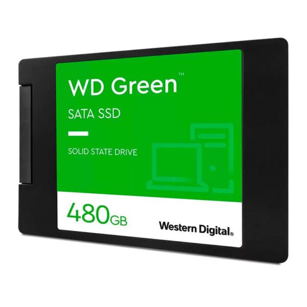 Ssd 480Gb Western Green Sata 3 2.5  - Wds480g 3G0a 545Mb/S