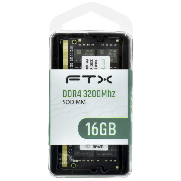 Memória Ram Para Notebook Ftx Ddr4 16Gb 3200Mhz Sodimm