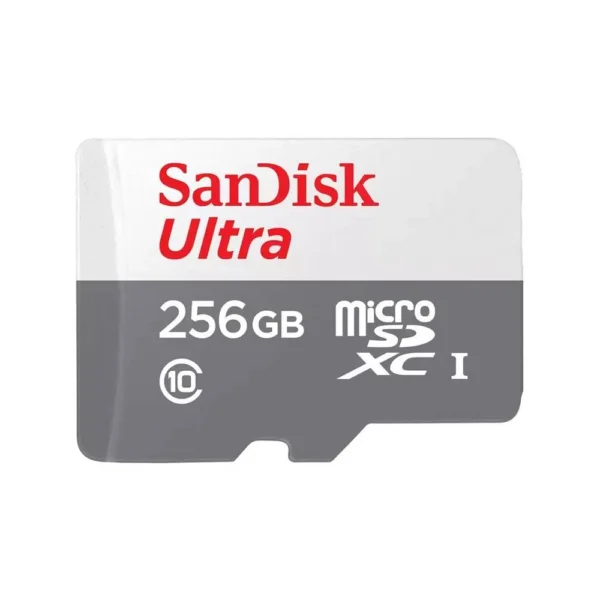 Cartão De Memória Micro Sd Sandisk Ultra 256Gb Classe 10 Uhs-I