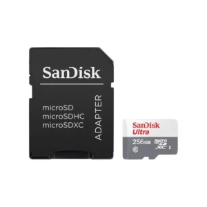 Cartão De Memória Micro Sd Sandisk Ultra 256Gb Classe 10 Uhs-I