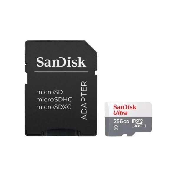 Cartão De Memória Micro Sd Sandisk Ultra 256Gb Classe 10 Uhs-I