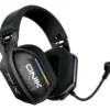Headset Gamer Onikuma Gt808 Rgb Wireless Preto 2.4Ghz Bluetooth