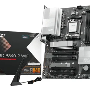Placa Mãe Msi Pro B840-P Wifi Am5 Ddr5 Atx Wi-Fi 7
